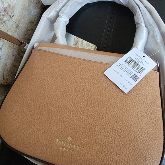 NWT Kate spade Kyla Pebble leather top handle crossbody - Picture 6 of 6